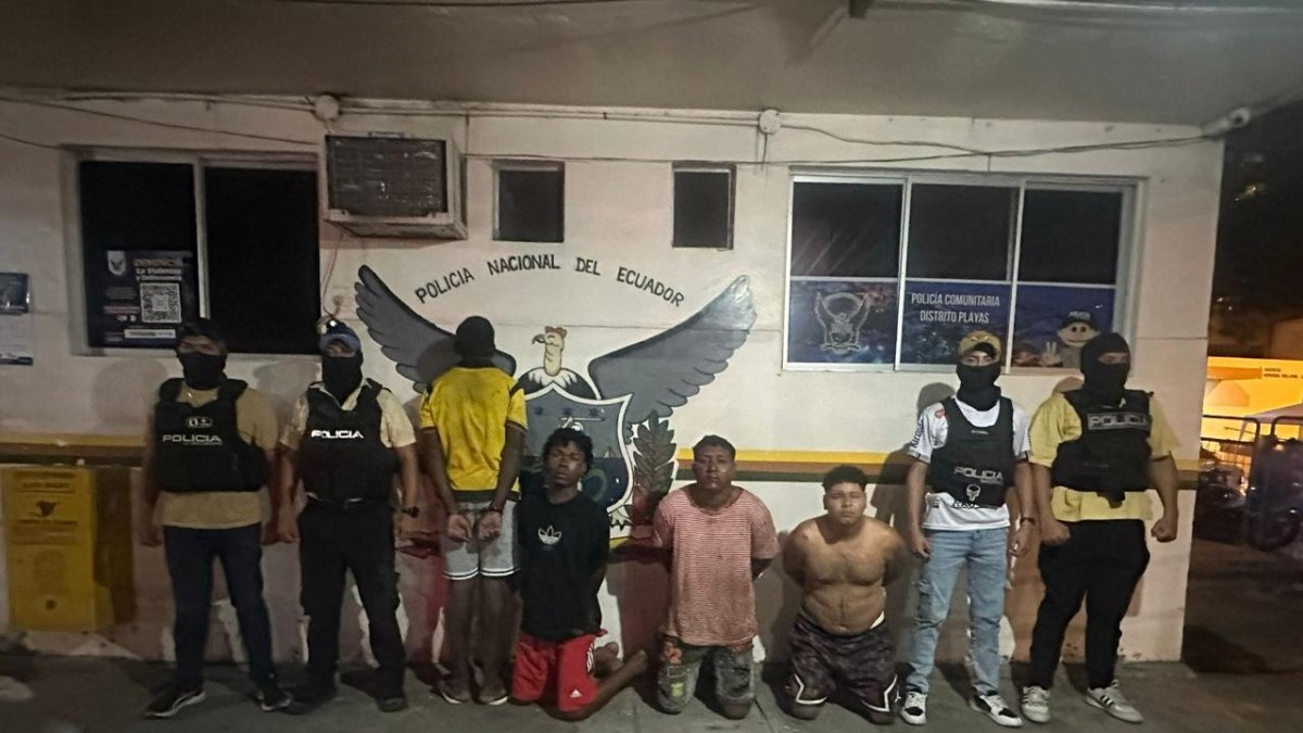 Los detenidos fueron puestos a órdenes de las autoridades judiciales.