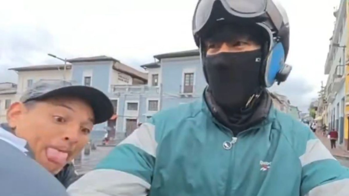 El extranjero pasó un fuerte susto con delincuentes en el Centro Histórico de Quito.