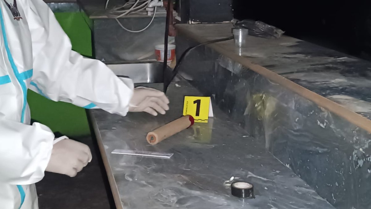 El hecho generó alarma en Riobamba. La Policía confirmó que se trató de una bengala.