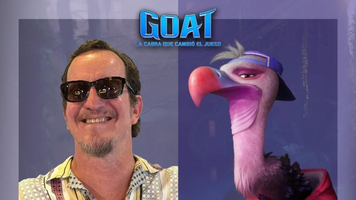 El actor ecuatoriano Andrés Crespo dará voz a uno de los personajes animados de la película 'La cabra que cambió el juego', de Sony Pictures