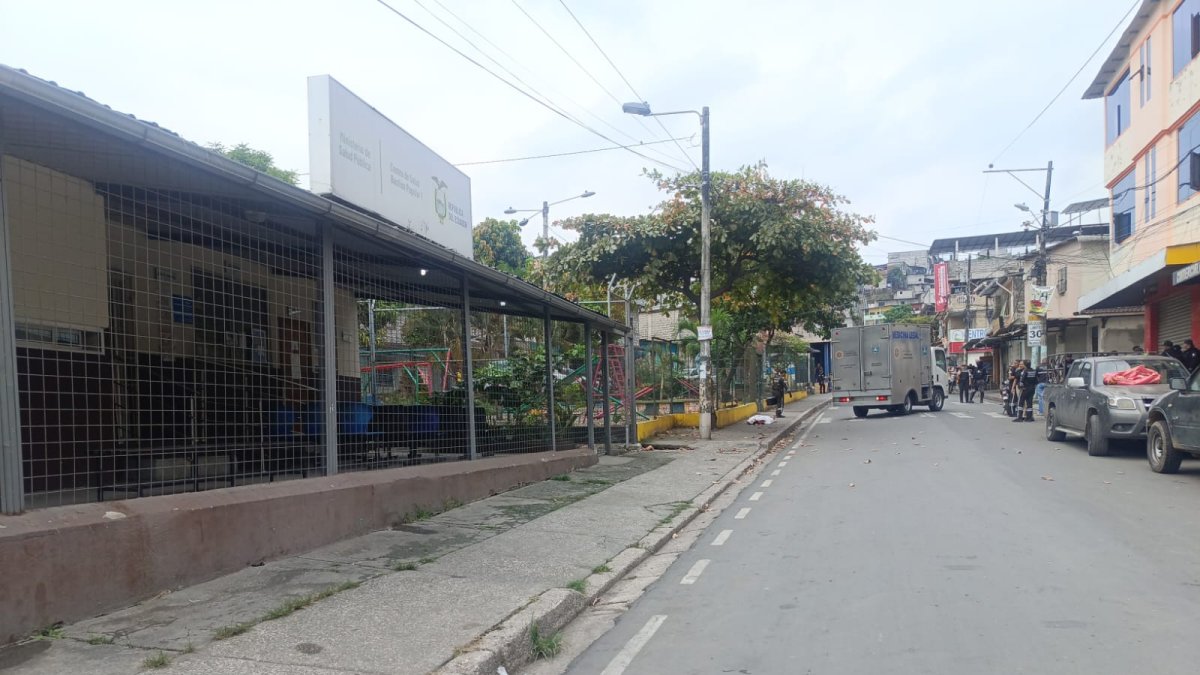 En este sector de Pascuales fue asesinado Eliu Ricardo Tituven Morán, de 21 años.