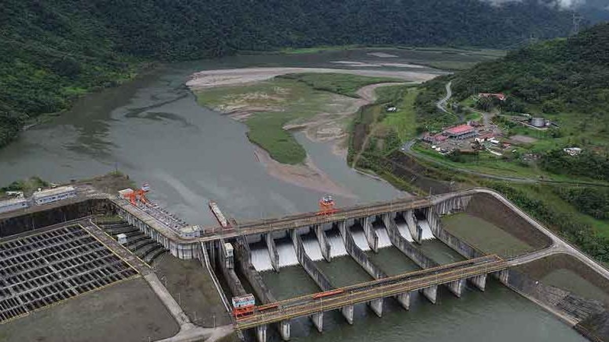 Foto de archivo de Coca Codo Sinclair.