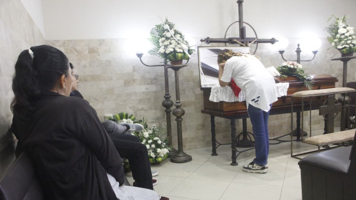 Velorio del entrenador que murió en parque Samanes, en Guayaquil.