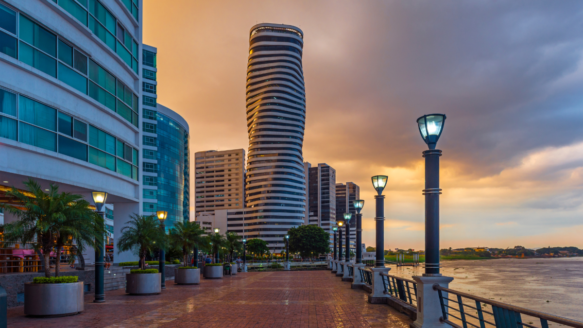 Clima en Guayaquil hoy 23 de enero de 2026.