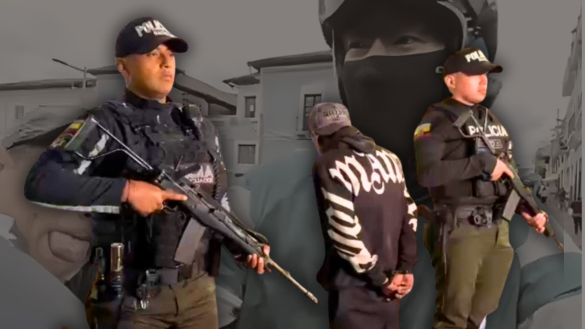 El sujeto detenido registra varios antecedentes penales por distintos delitos.