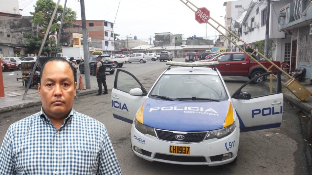 Jhonny Bueno Cabrera fue asesinado en este parqueadero.