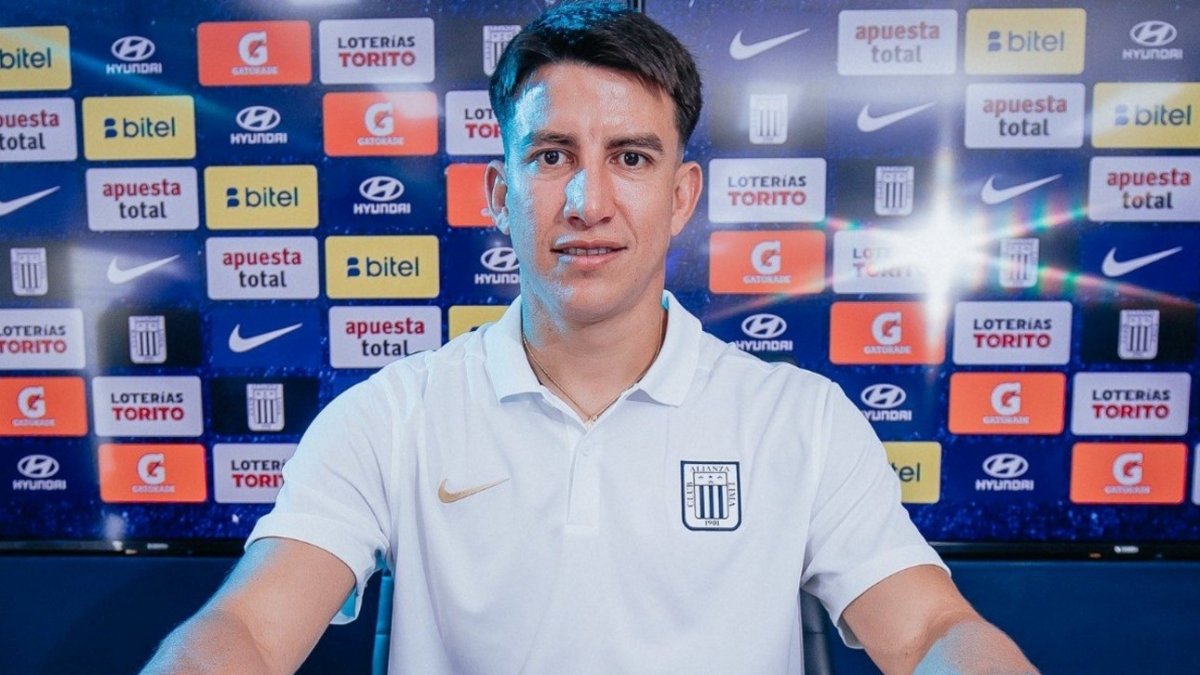 Fernando Gaibor es jugador de Alianza Lima de Perú.