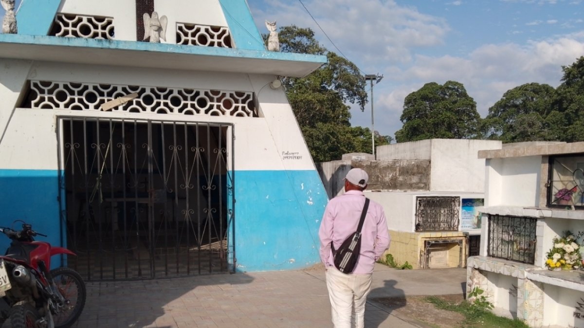 Este viernes, los cuerpos permanecían en la morgue del cantón.