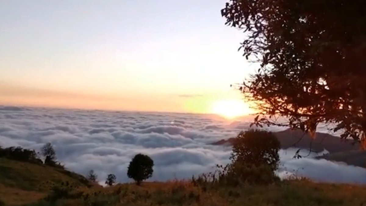 Desde su mirador, puede apreciar pintorescos panoramas de la ciudad bolivarense.