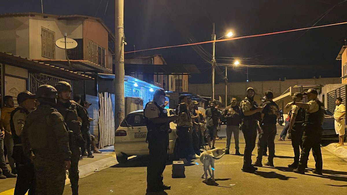 La violencia sacudió a Si Vivienda, en Manta. Dos hombres fueron ejecutados a tiros