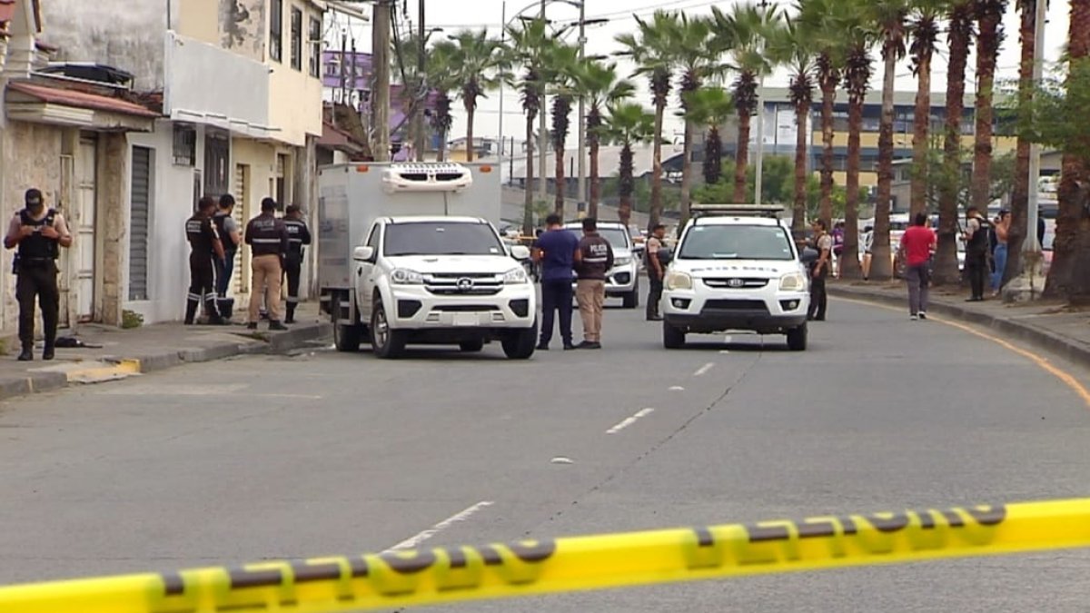 En este sector del norte de Guayaquil fue interceptado y asesinado alias Chino Julio.