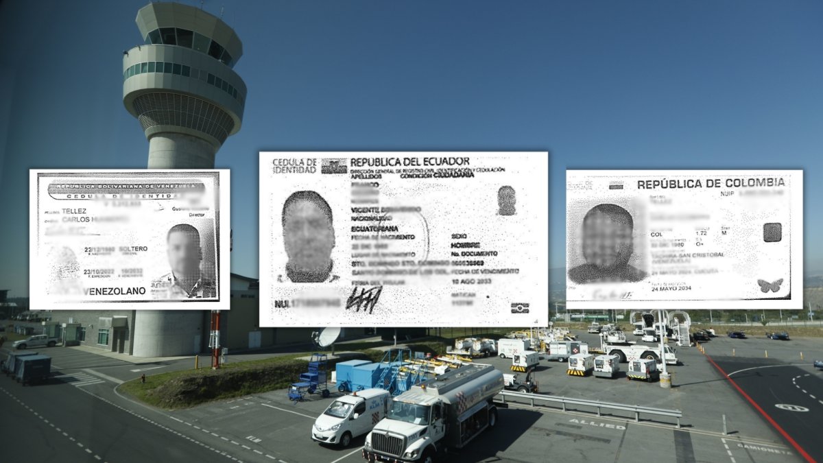 El sospechoso tenía una identidad diferente con cédulas de Colombia y Venezuela.