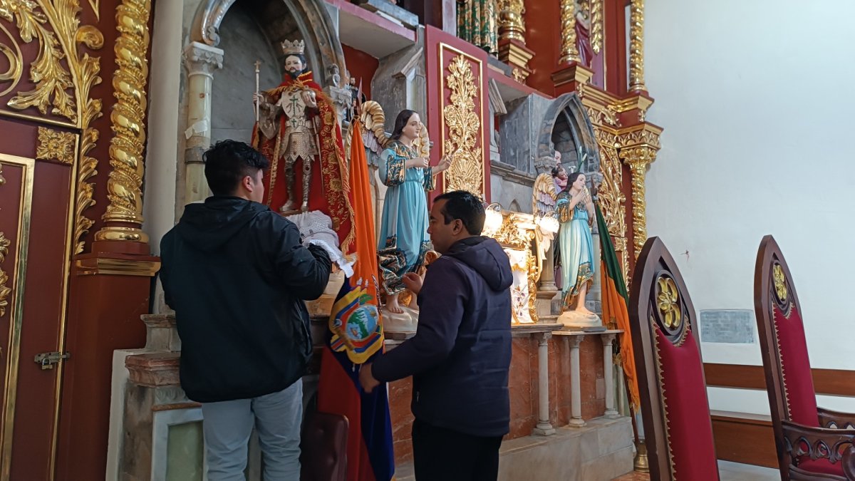 El tradicional templo de cantón San Fernando.