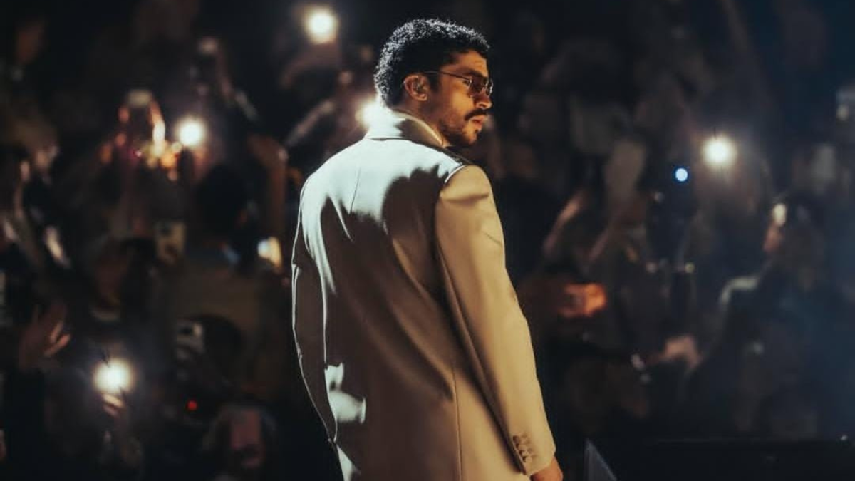 Bad Bunny en concierto en Medellín durante su ‘Debí Tirar Más Fotos World Tour’.