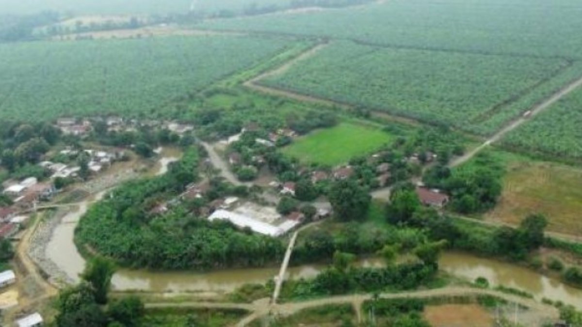 Hacienda La Clementina pertenecía al grupo Noboa.