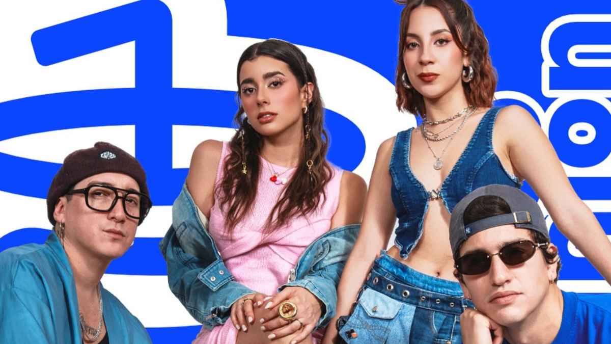 Elenco del podcast Sorbito de opinión: Anthony Swag, Luciana Guschmer, Viviana Salame y Daniel Reinoso.