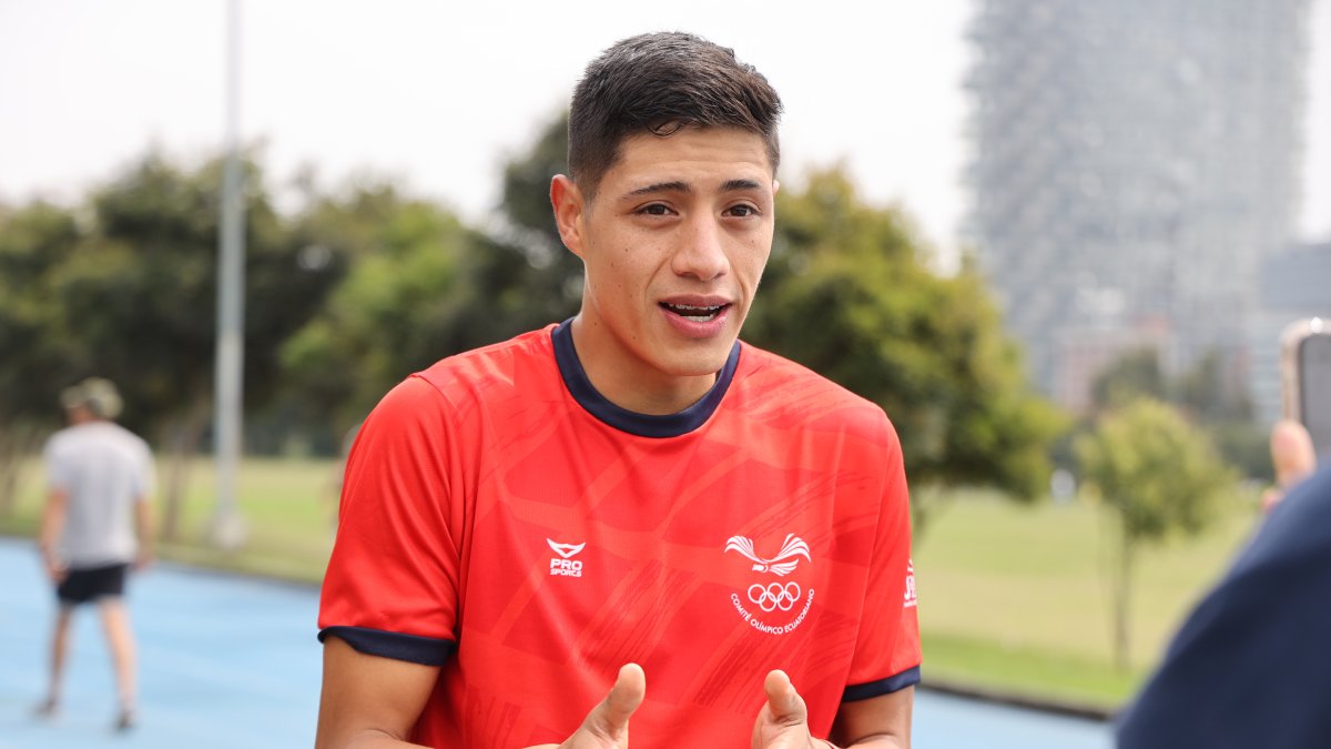 Hurtado es una de los deportistas ecuatorianos que se perfilan a ganar medalla en Los Ángeles 2028.