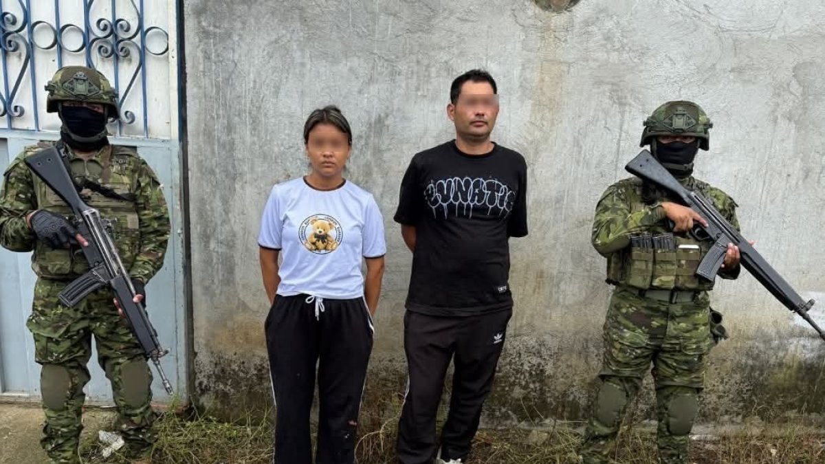 La Jefa y un acompañante, alias Triviño, fueron detenidos.