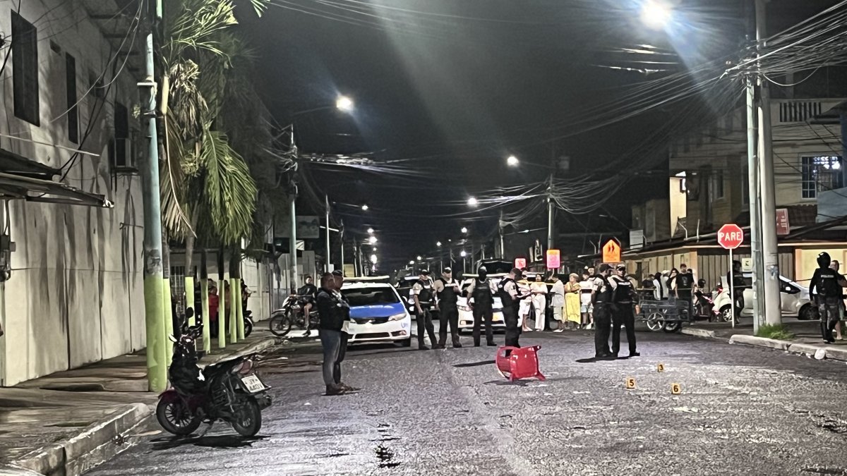 El ataque ocurrió cerca del Parque Lineal de Machala la noche del sábado.