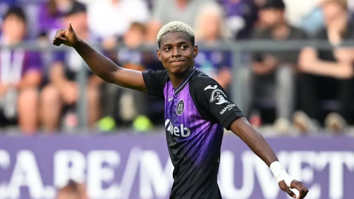 Nilson Angulo se ha consolidado en el Anderlecht de Bélgica.