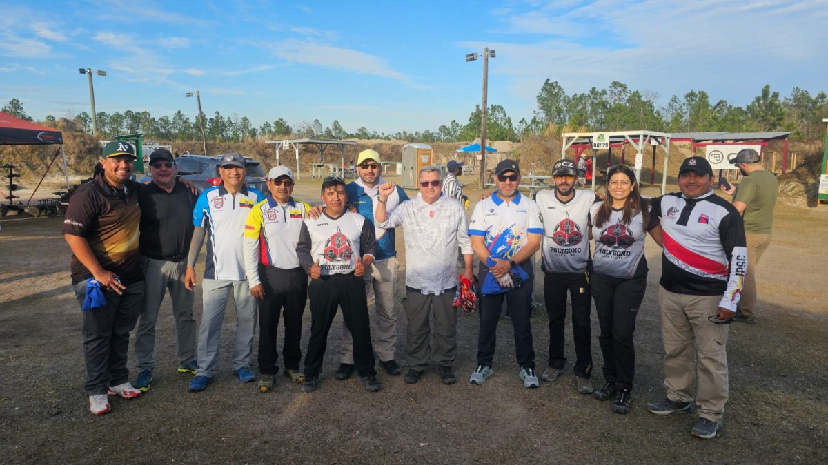 La delegación de Ecuador en el torneo internacional USA Xtreme Open 2026.