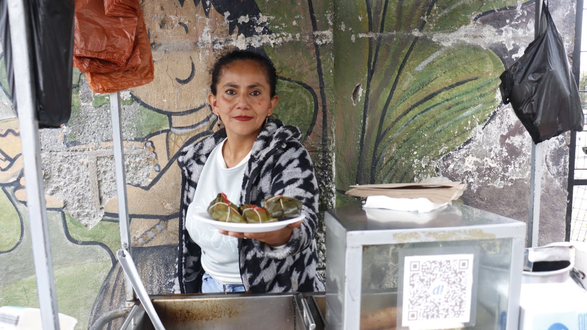 María llegó a Quito hace poco más de 10 años y se instaló en La Mariscal para trabajar.