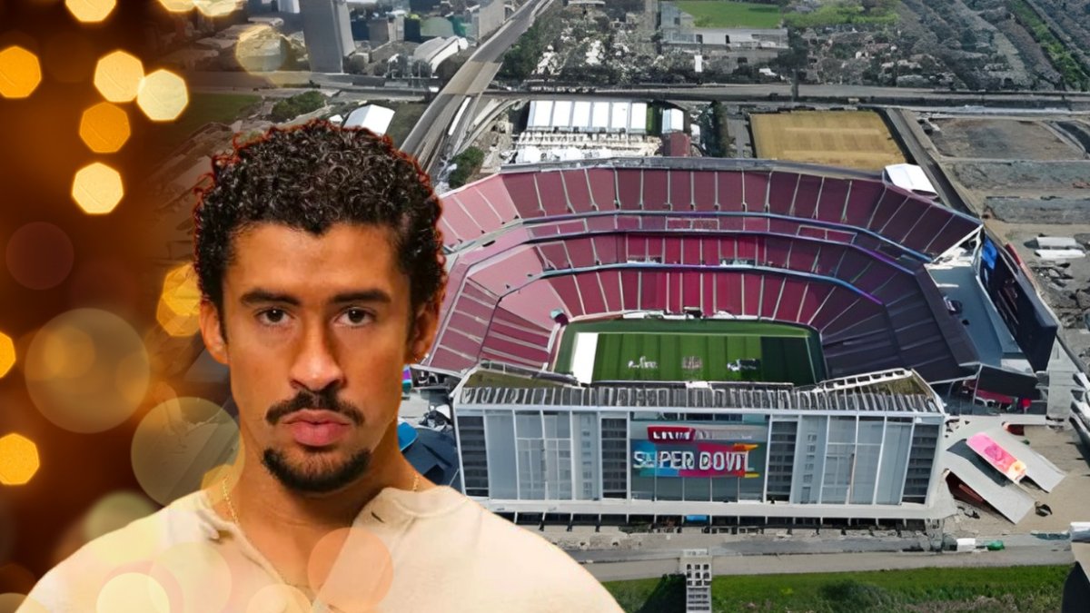 Bad Bunny cantará en el show del medio tiempo del Super Bowl 2026.
