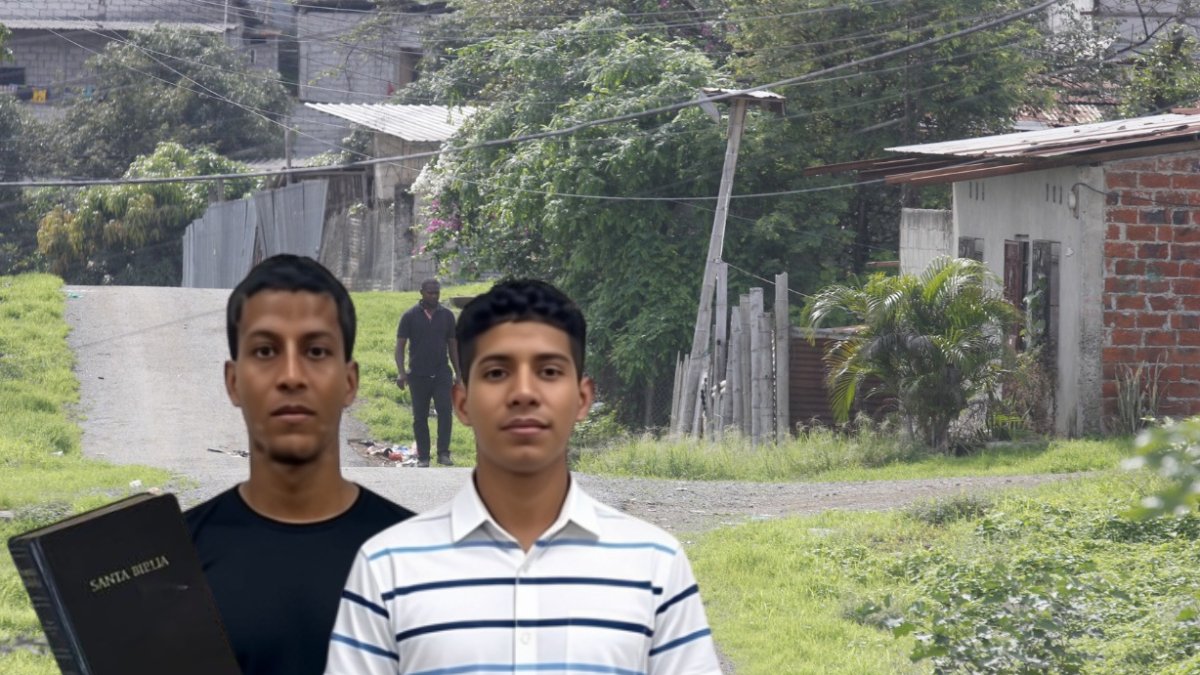 En este sector del noroeste de Guayaquil se encuentra la casa donde fueron atacados los dos jóvenes que asistían a una iglesia evangélica.