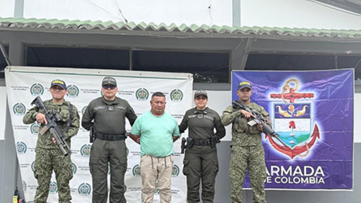 Alias Pitufo fue capturado en Colombia este 3 de febrero.