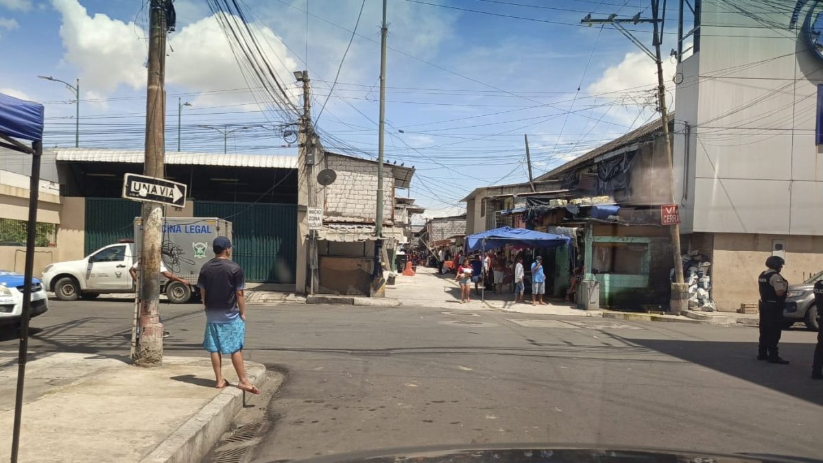 En este sector de Guayaquil se registró el crimen del menor de edad.