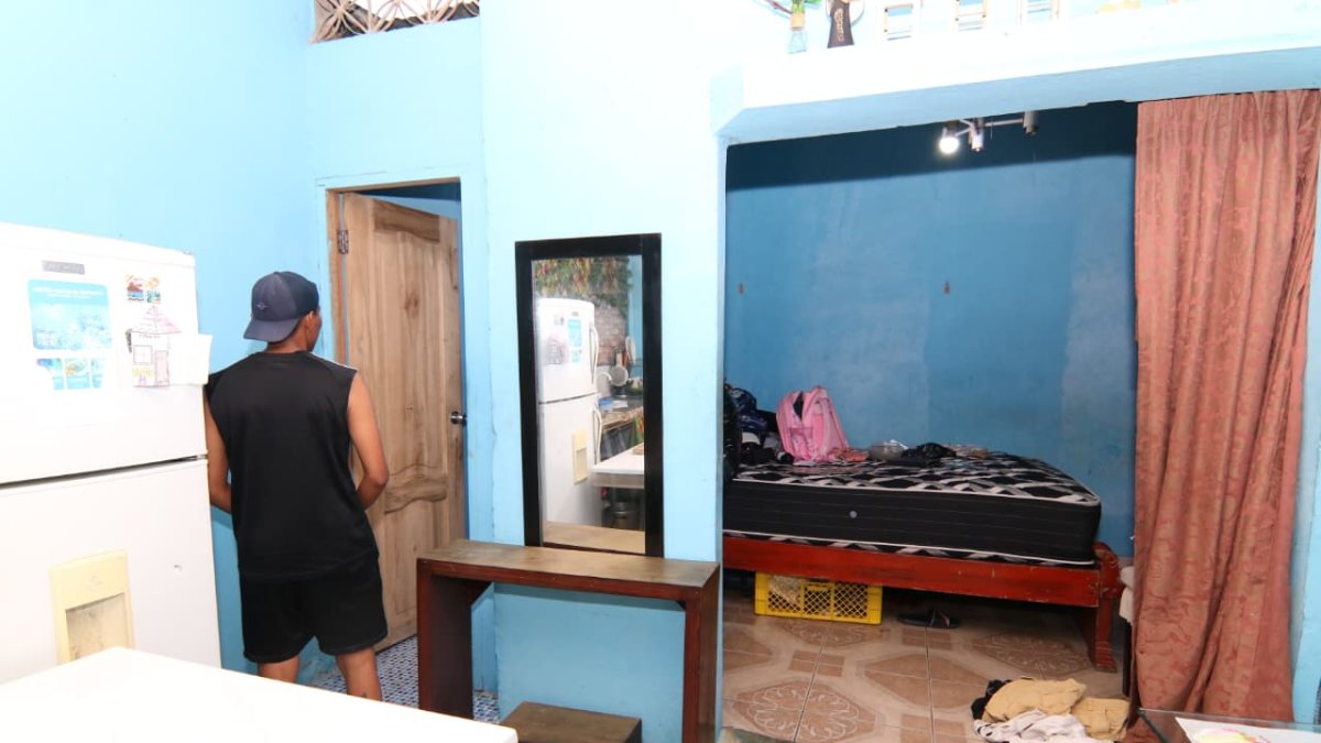 En esta vivienda habría ocurrido el femicidio.