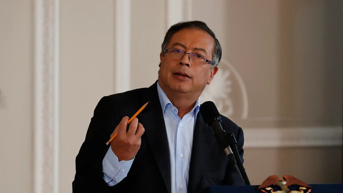 El presidente de Colombia, Gustavo Petro.