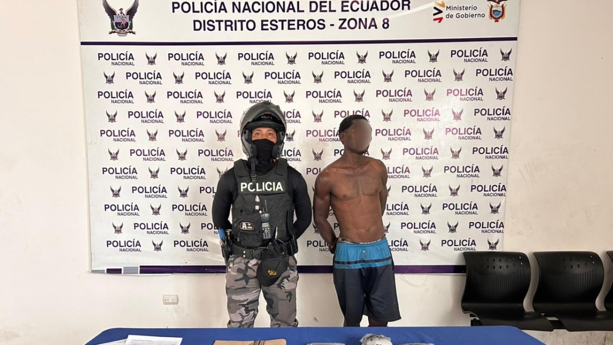 El sujeto fue aprehendido y, luego de una evaluación médica, se confirmó que estaba en condición estable.