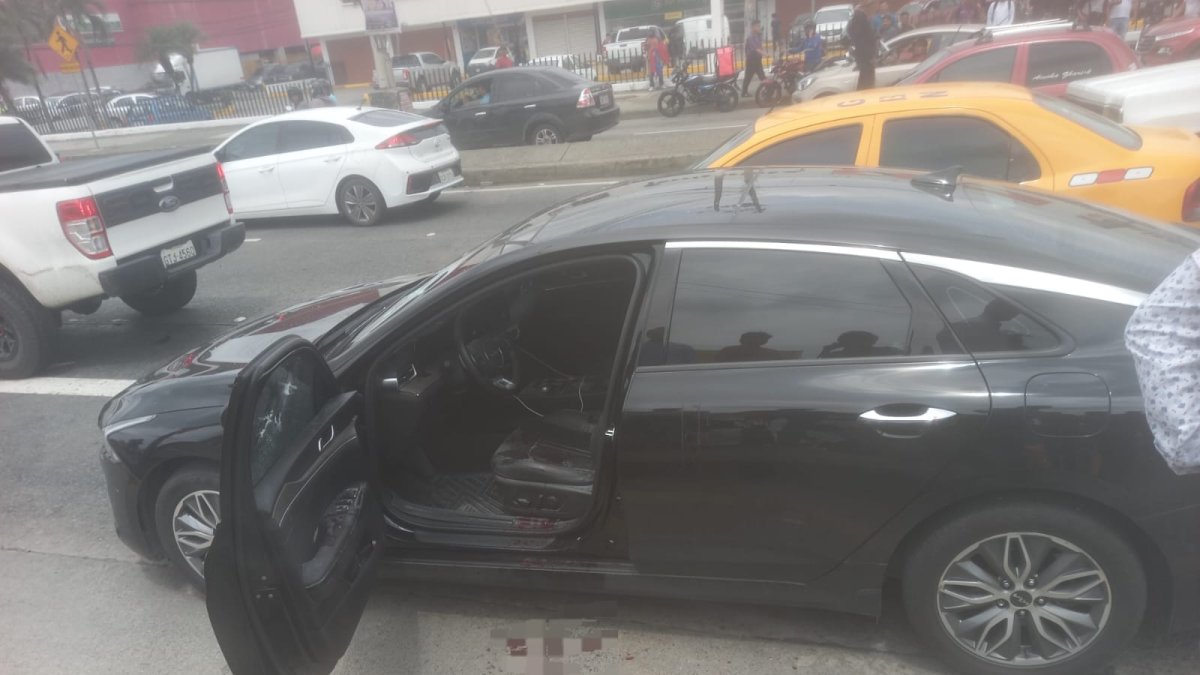 Se registró un atentado criminal en la vía a Daule.