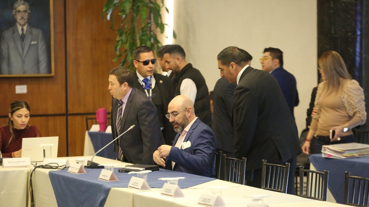 Mario Godoy compareció ante la Comisión de Fiscalización en el marco del juicio político en su contra.