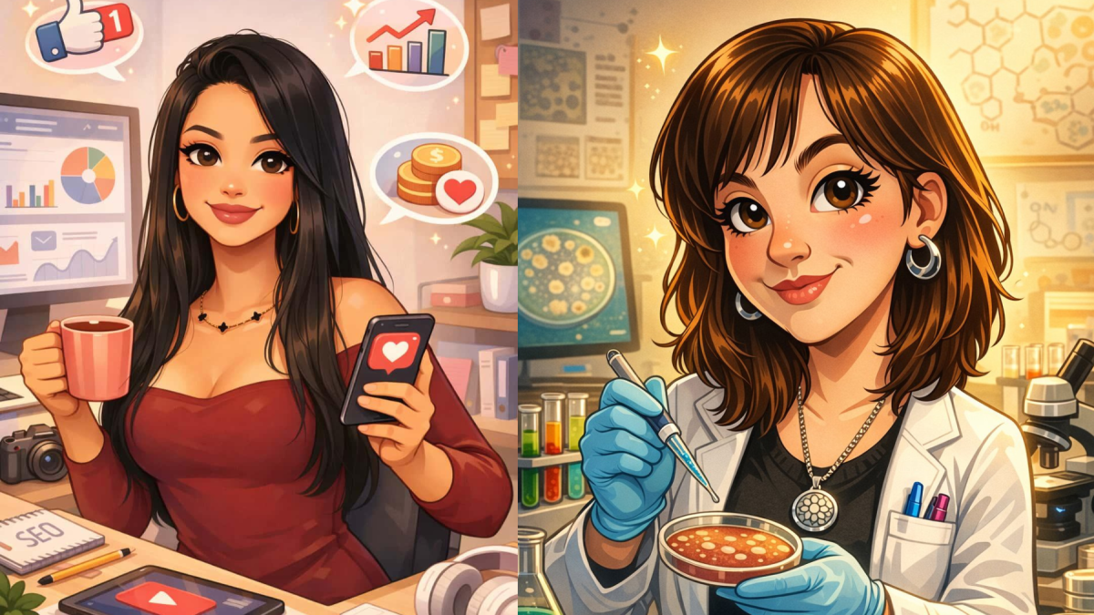 Usuarios de TikTok e Instagram comparten caricaturas personalizadas que reflejan su identidad y estilo profesional con inteligencia artificial.