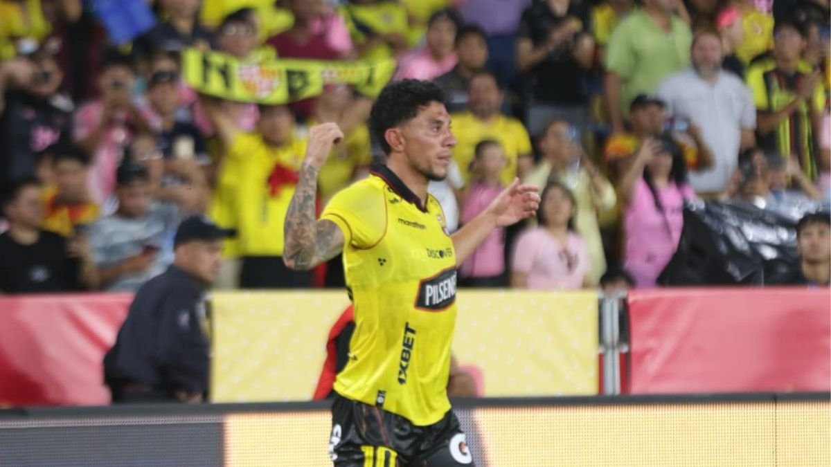 Joao Rojas festejando su gol ante el Inter Miami.