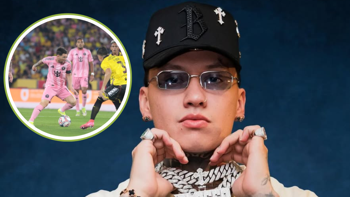 Blessd no se presentó en el partido de Barcelona SC vs Inter Miami