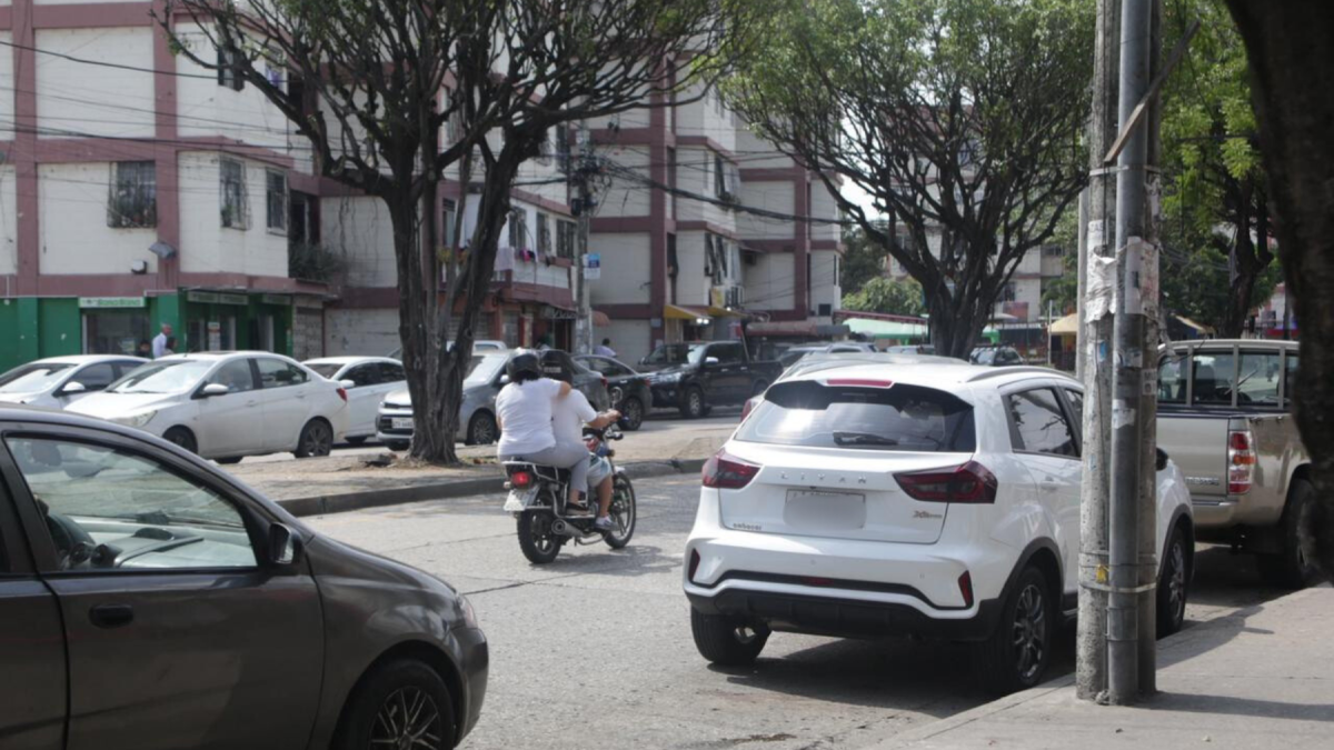 Vista del lugar del crimen en la ciudadela Sauces 5.