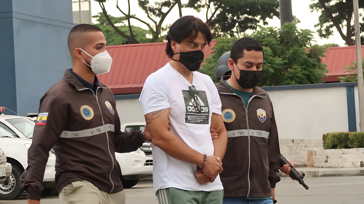 Nezdet Vokshi fue detenido en Daule en abril de 2022, durante un operativo policial que dio inicio a su proceso de extradición.