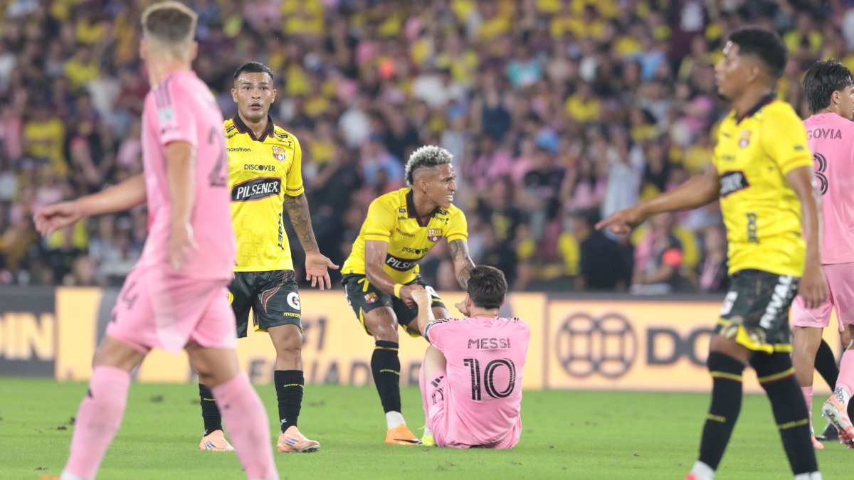 Barcelona SC enfrentó al Inter Miami de Messi el un amistoso que finalizó 2-2 el 7 de febrero de 2026.