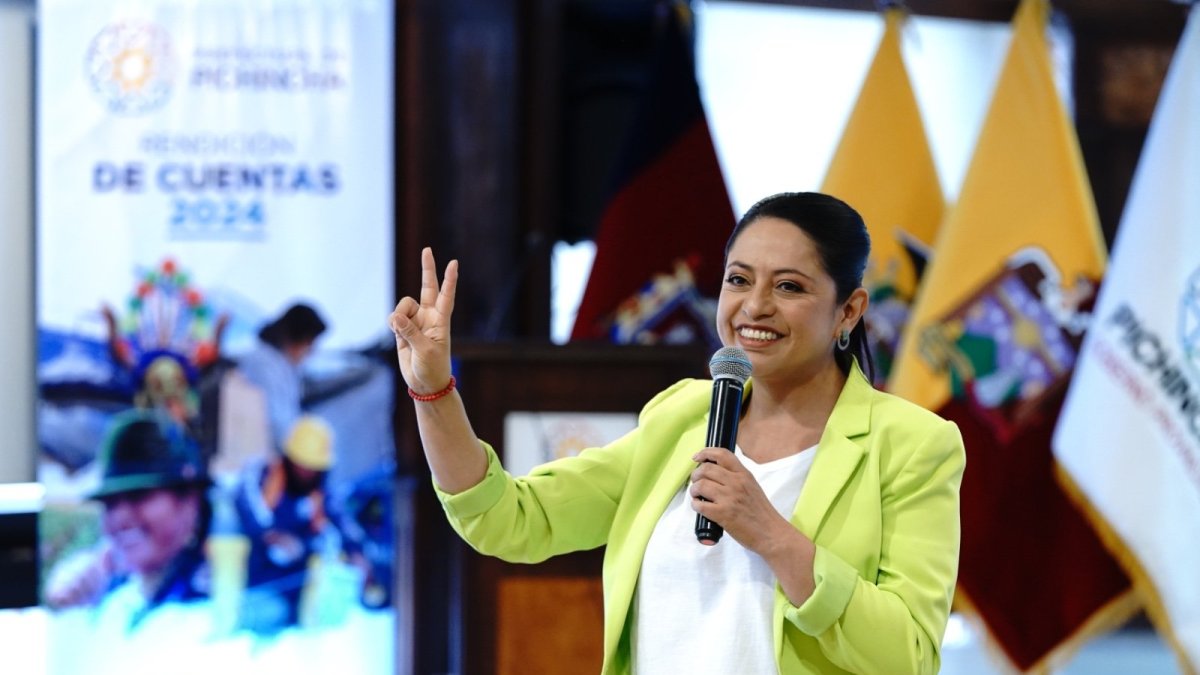 Paola Pabón, prefecta de Pichincha.