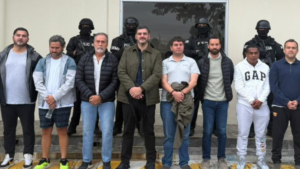 Los detenidos por el caso Goleada.