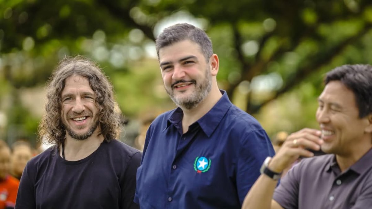 Una de las personas con las que pasó tiempo Aquiles Álvarez horas antes de su detención fue Carles Puyol.