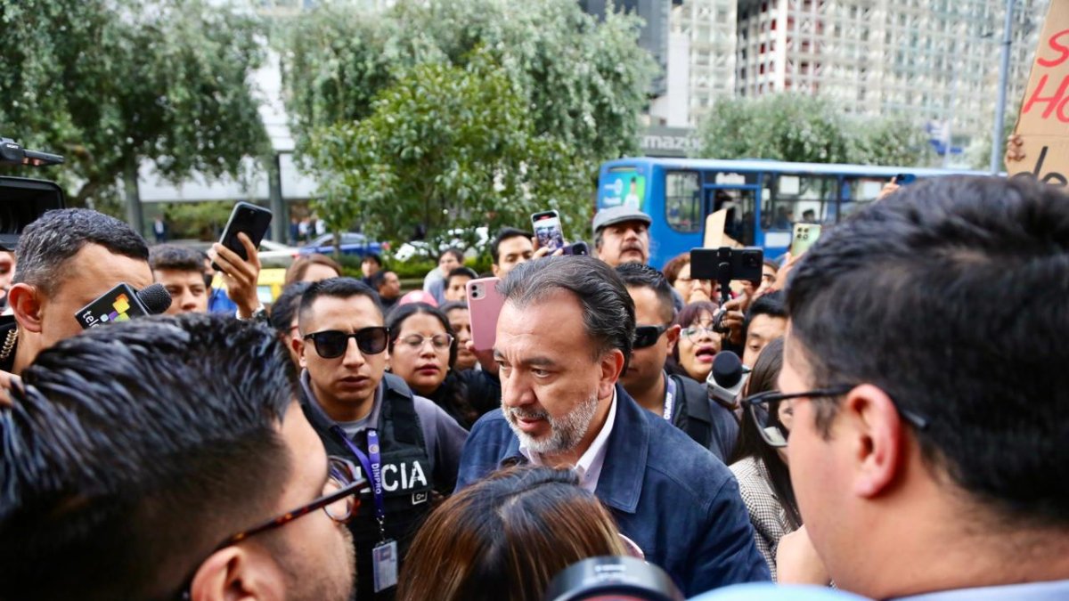 Pabel Muñoz en Quito, este 11 de febrero.