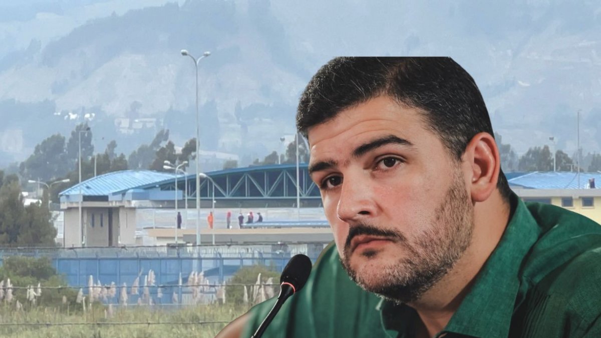 Aquiles Álvarez fue llevado a la Cárcel de Latacunga la madrugada de este 12 de febrero de 2026.