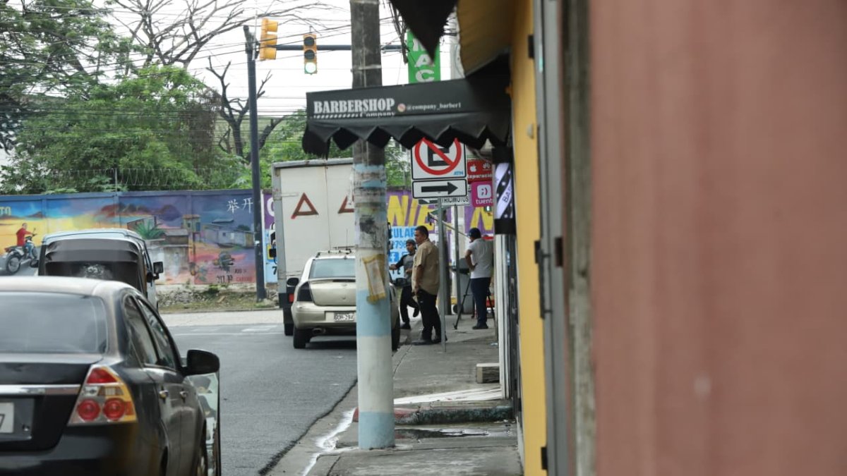 En esta zona se produjo el hecho criminal, aledaña a un centro comercial.