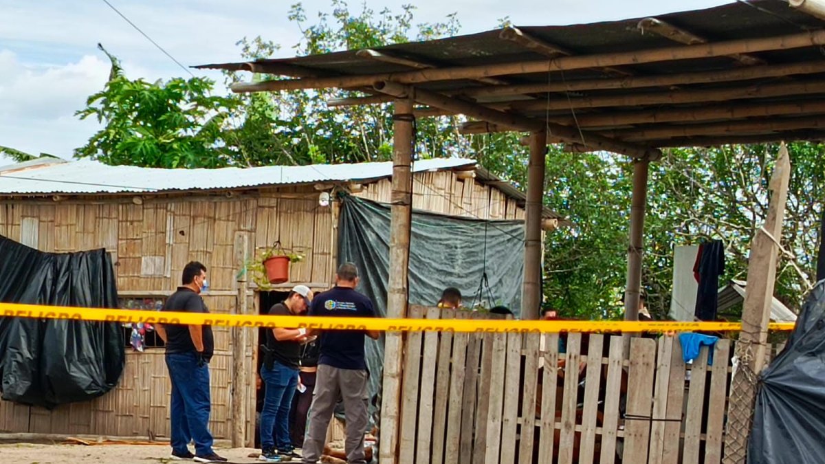 Los pistoleros ingresaron a los patios de la vivienda para ejecutar un ataque al estilo sicariato