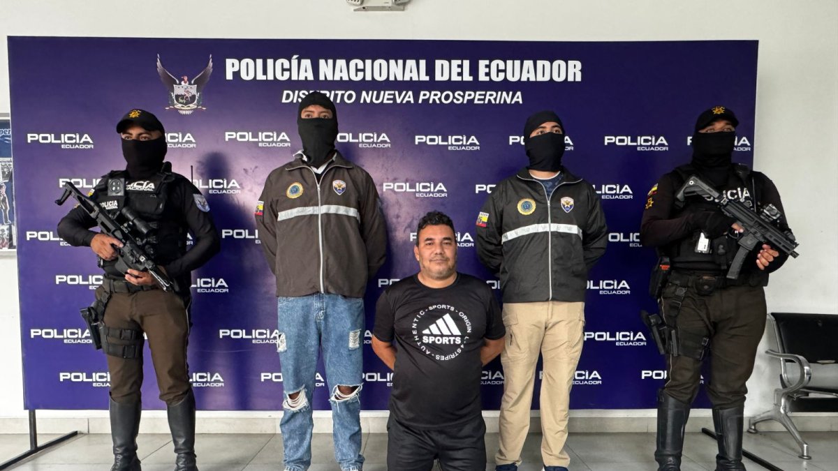 Alexander Tito Salazar Reyes fue aprehendido en cumplimiento de una orden judicial por un presunto delito sexual.