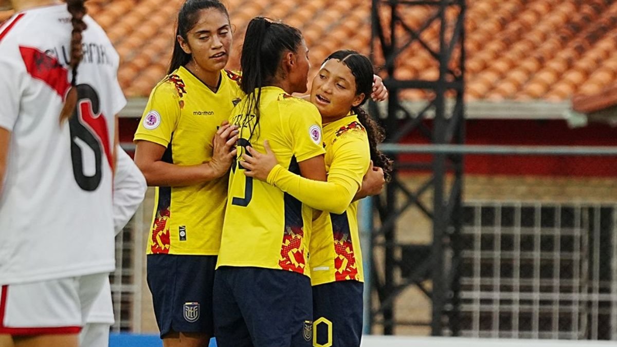 Ecuador golea a Perú y avanza a la segunda etapa del Sudamericano femenino sub 20.
